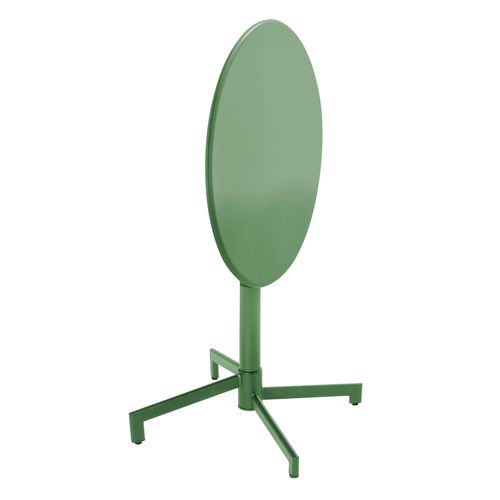 Ensemble Table De Jardin Et 2 Chaises En Métal Vert Cactus Palavas