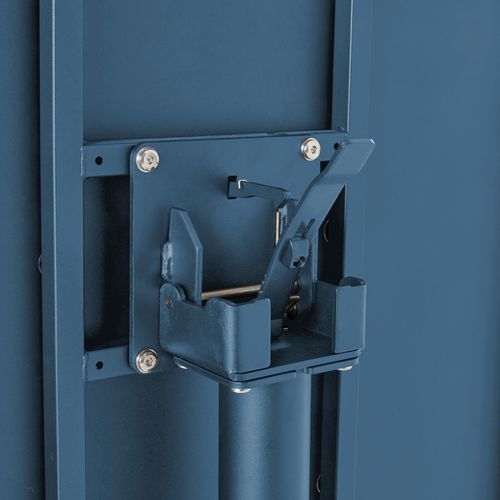 Ensemble Table De Jardin Et 2 Chaises En Métal Bleu Pacific Palavas