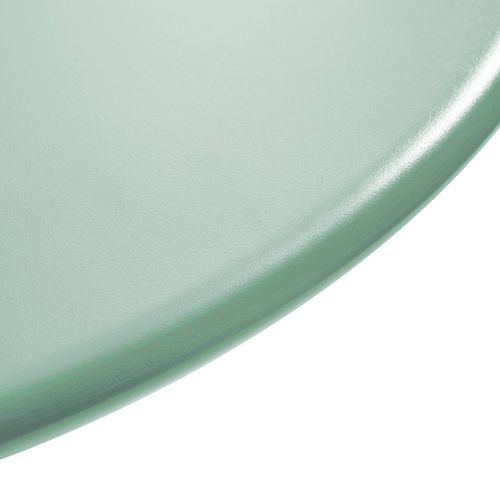 Ensemble Table De Jardin Et 2 Chaises En Métal Vert Sauge Palavas