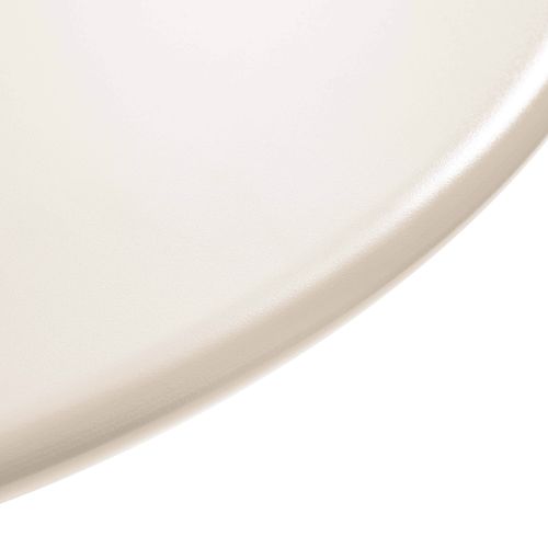 Ensemble Table De Jardin Et 2 Chaises En Métal Ivoire Palavas