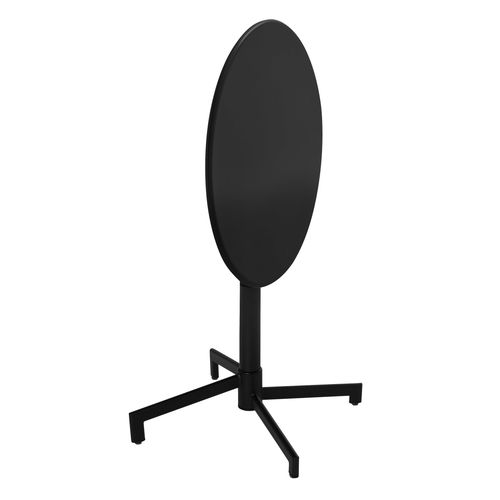 Ensemble Table De Jardin Et 2 Fauteuils En Métal Noir Palavas