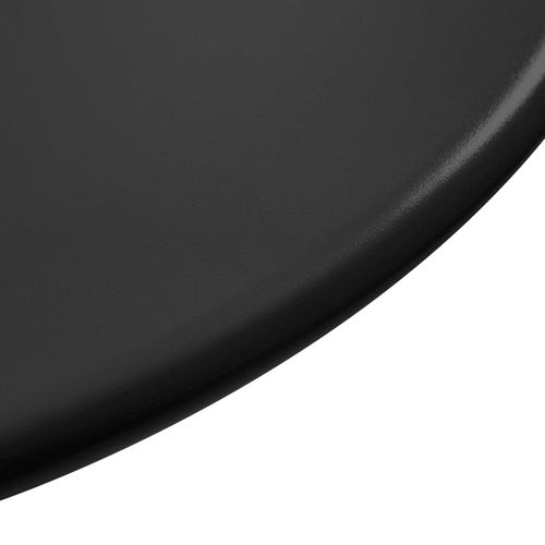 Ensemble Table De Jardin Et 2 Fauteuils En Métal Noir Palavas