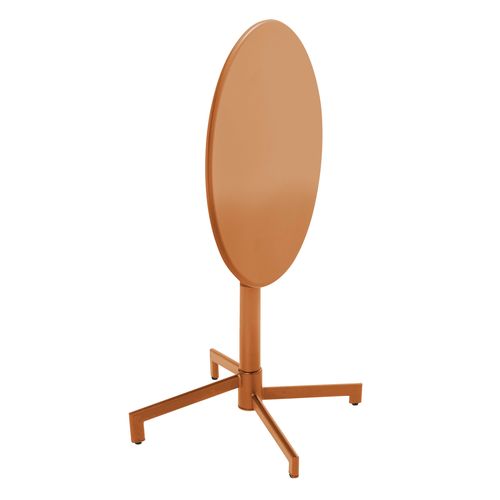 Ensemble Table De Jardin Et 2 Fauteuils En Métal Caramel Palavas
