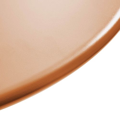 Ensemble Table De Jardin Et 2 Fauteuils En Métal Caramel Palavas