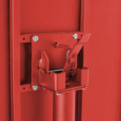 Ensemble Table De Jardin Et 2 Fauteuils En Métal Rouge Palavas