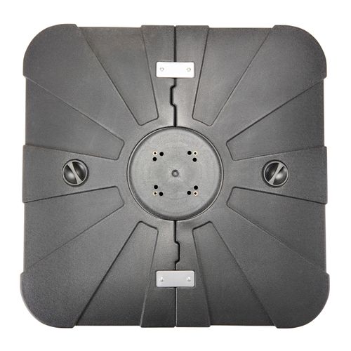 Parasol Déporté Inclinable 2x3 M Et Dalle Sur Roues Terracotta Amalya