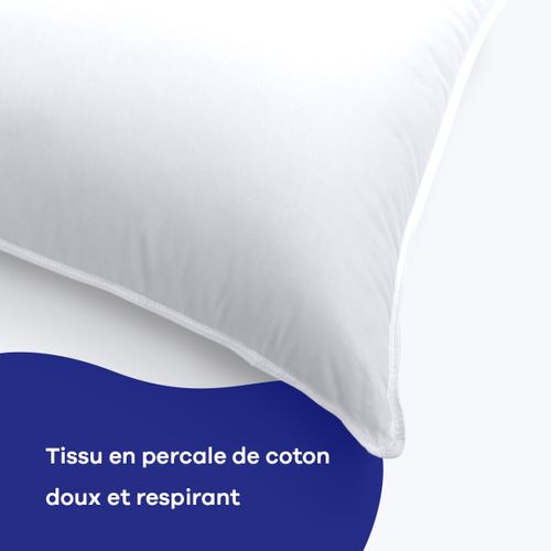 Oreiller Effet Duvet 50x70 cm