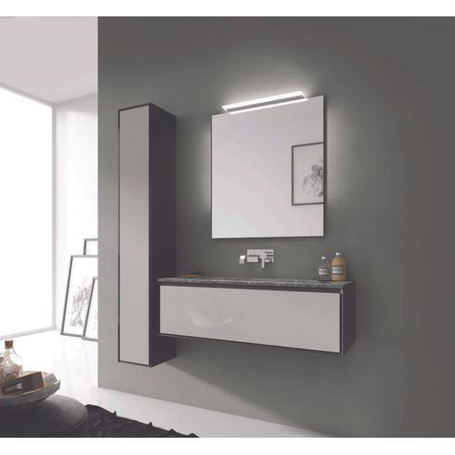 Applique LED Orientable Meg - 300mm - Aluminium Et Zamac - Chromé Brillant