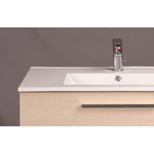 Meuble De Salle De Bain à Poser Pallas - 80cm - Chêne Clair - Mélaminé