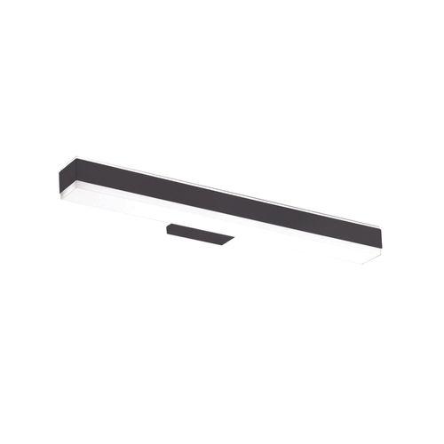 Applique LED Elise - 300mm - Corps En Abs Et Diffuseur En Ebirex - Noir Et Blanc