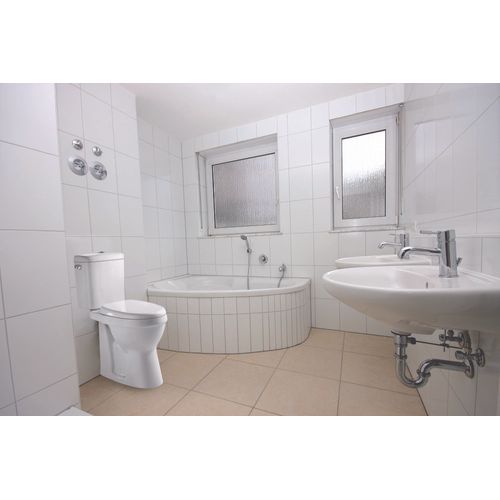 Pack Wc Alti Sans Bride Sortie Horizontale - H85,5xl36,5x66cm -céramique Blanche