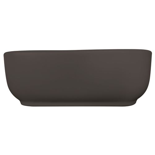 Vasque à Poser Carré Lys - Céramique Noir Mat - Dim : 37 X 37 X 11 Cm