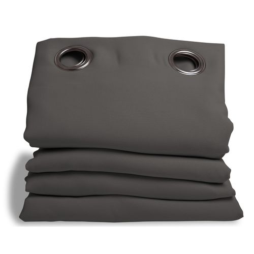 Rideau Phonique Occultant Et Thermique - 140x260 Cm - Argent