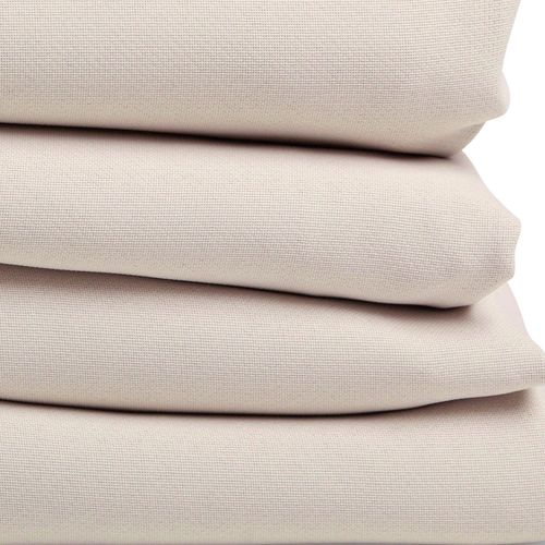 Rideau Séparateur De Pièce à Galon Et Ourlet - 145x250 Cm - Beige