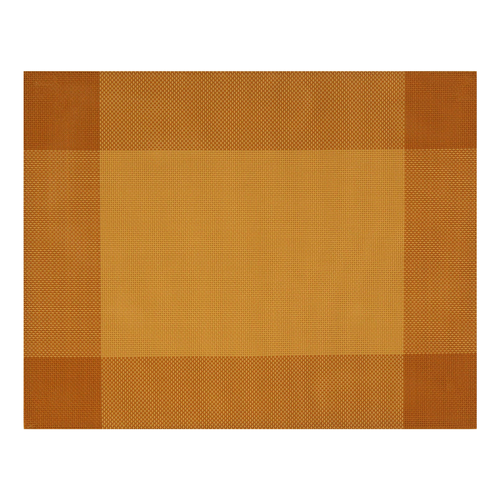 Set De Table Plastique Lavable - 30x45 Cm - Jaune