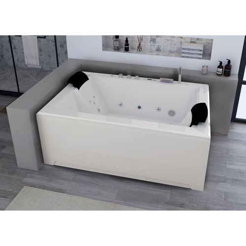 Baignoire Balnéo Elleetlui 40 Jets Whirlpool