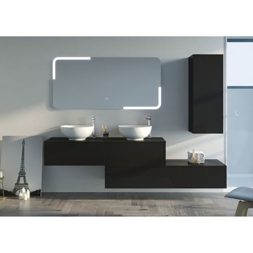Meuble De Salle De Bain Dolce Vita Noir