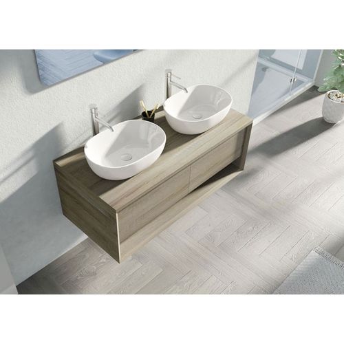 Meuble De Salle De Bain Sanza 1200 Scandinave