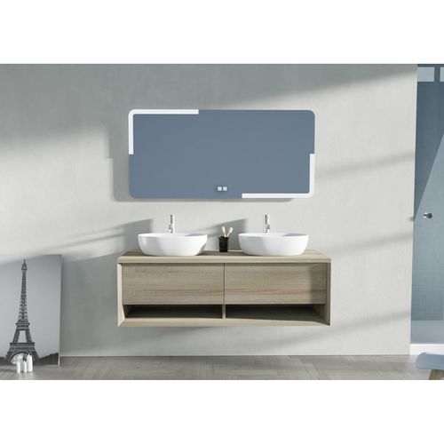 Meuble De Salle De Bain Sanza 1400 Scandinave