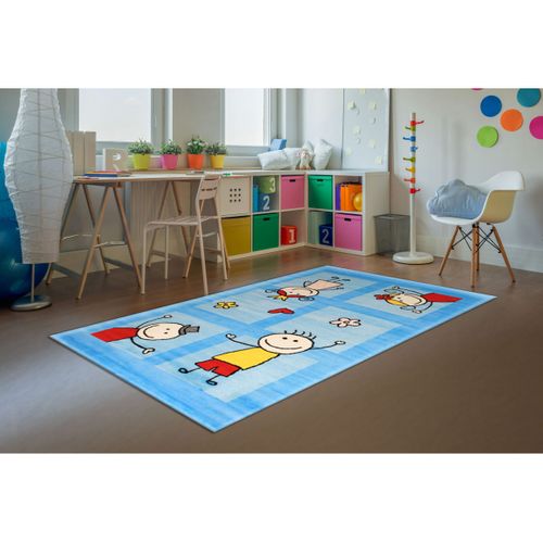 Tapis Pour Chambre De Bébé Mila Turquoise 120x170