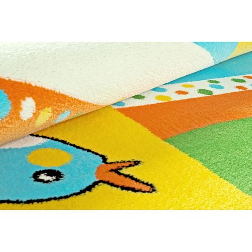 Tapis Jaune Pour Chambre Enfant Cuicui Jaune 120x170
