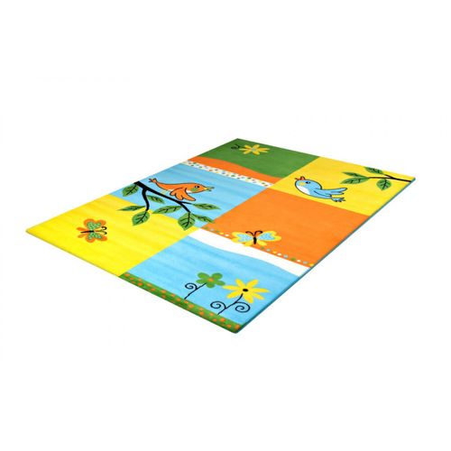Tapis Jaune Pour Chambre Enfant Cuicui Jaune 120x170