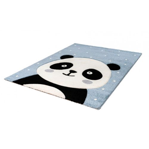 Tapis Enfant Rectangle Effet 3d Juno Bleu 120x170