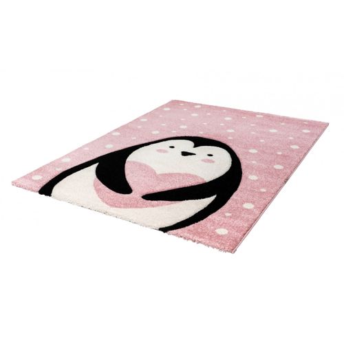 Tapis De Chambre Enfant Rose Effet 3d Ava Rose 120x170