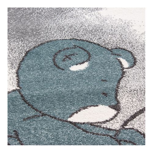 Tapis Pour Bébé Rectangle à Courtes Mèches Comix Bleu 80x150