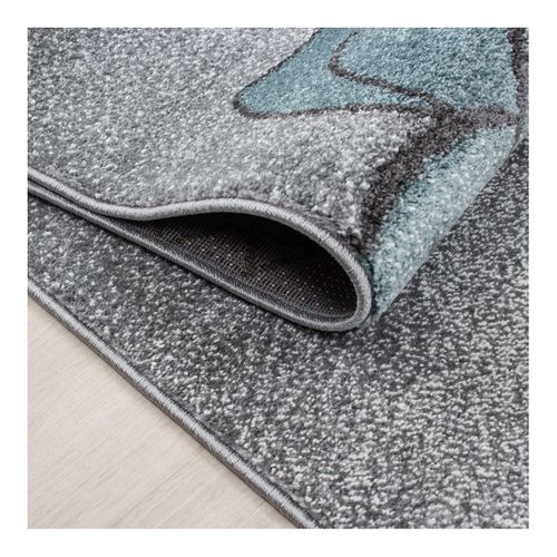 Tapis Pour Bébé Rectangle à Courtes Mèches Comix Bleu 80x150