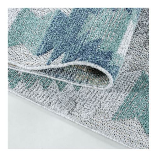 Tapis Kilim Intérieur Et Extérieur Bleu Artis Bleu 140x200