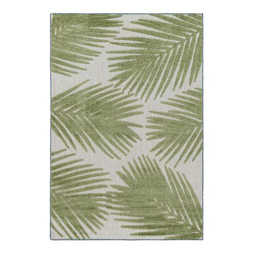 Tapis Floral Intérieur Et Extérieur Vert Bent Vert 240x340