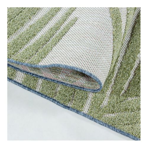 Tapis Floral Intérieur Et Extérieur Vert Bent Vert 240x340