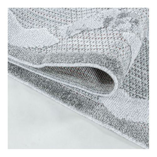 Tapis Moderne Gris Intérieur Et Extérieur Mara Gris 120x170