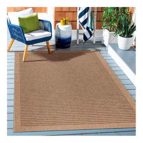 Tapis Contemporain Plat Aspect Naturel Stay Noir 160x230