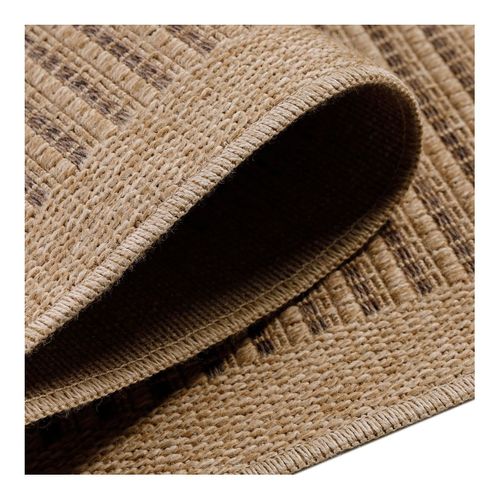 Tapis Contemporain Plat Aspect Naturel Stay Noir 280x370