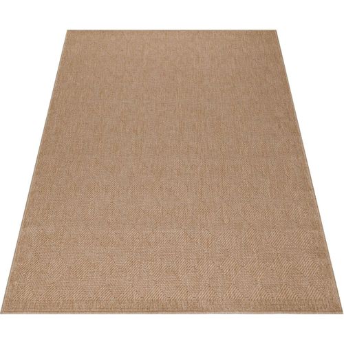 Tapis Plat Aspect Naturel Graphique Bonte Beige 280x370