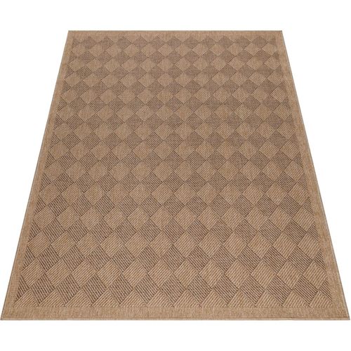 Tapis Plat Aspect Naturel Graphique Bonte Noir 160x230