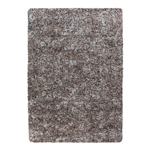 Tapis Shaggy Rectangle Bicolore Moderne Benno Beige 140x200