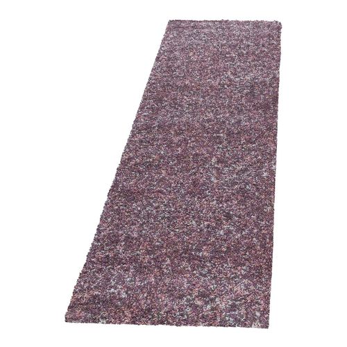 Tapis Shaggy Rectangle Bicolore Moderne Benno Rose 140x200