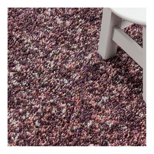 Tapis Shaggy Rectangle Bicolore Moderne Benno Rose 140x200