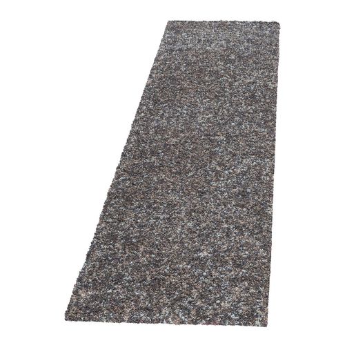 Tapis Shaggy Rectangle Bicolore Moderne Benno Taupe 120x170