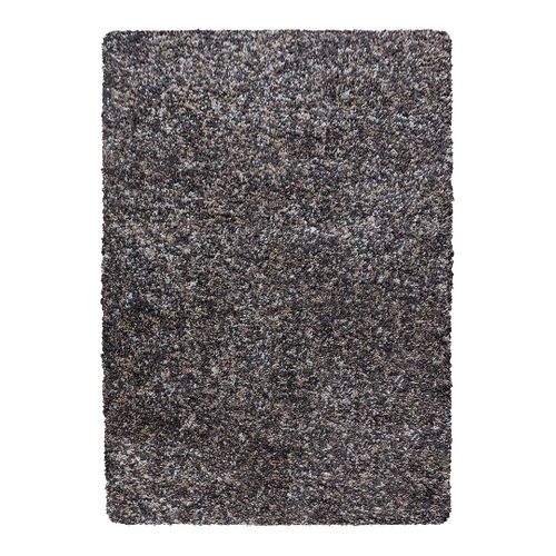 Tapis Shaggy Rectangle Bicolore Moderne Benno Taupe 120x170