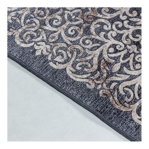 Tapis Lavable En Machine Style Orient Noir Antique Noir 140x200