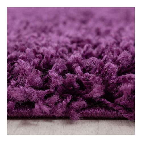 Tapis Uni Shaggy Rectangle Aimee Violet 120x170