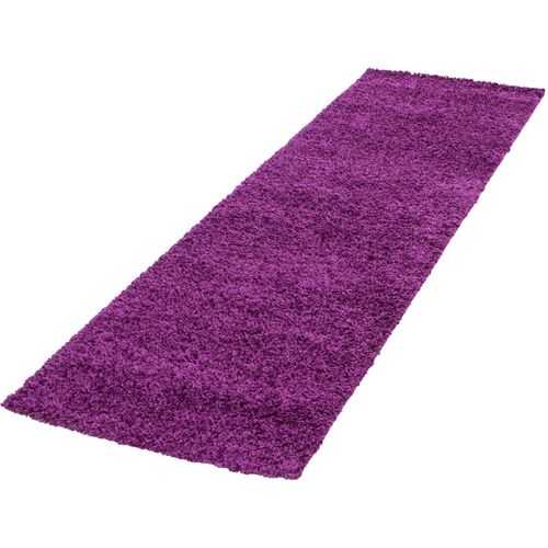 Tapis Uni Shaggy Rectangle Aimee Violet 240x340