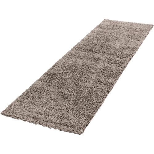 Tapis Uni Shaggy Rectangle Aimee Taupe 240x340