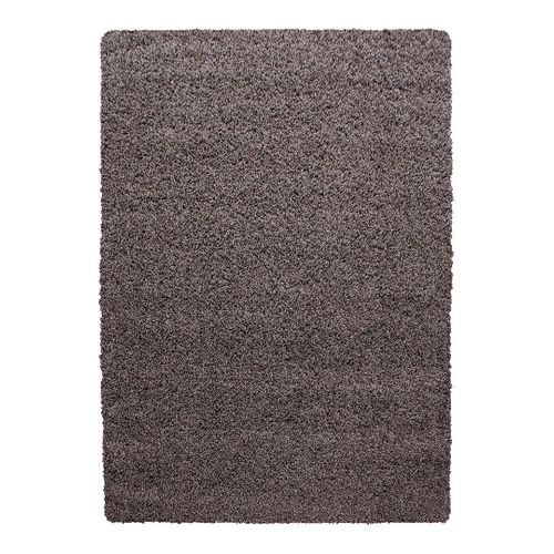 Tapis Uni Shaggy Rectangle Aimee Taupe 240x340