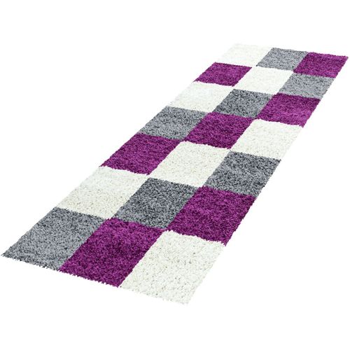 Tapis Shaggy Graphique Design Vita Violet 160x230