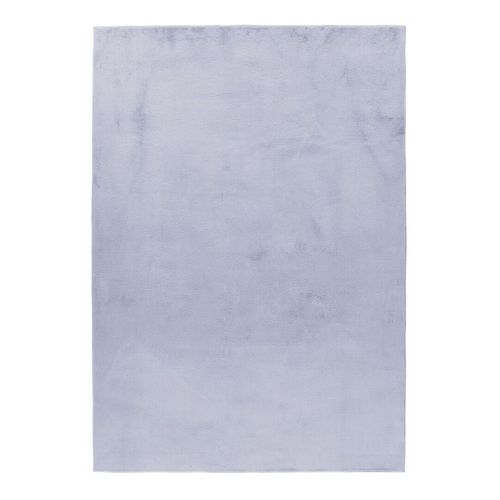 Tapis Uni Doux à Courtes Mèches Hector Argenté 240x340